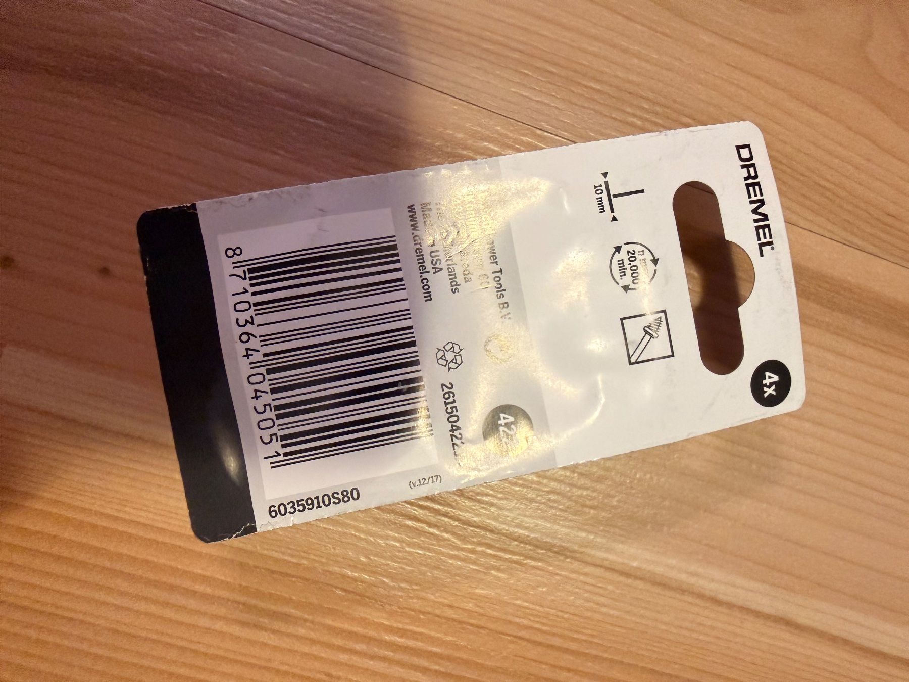 Dremel Tutti gli attrezzi: Dremel 422 Polierspitze 10mm 4er – Usato da Amriswil venduto da Trivet 1