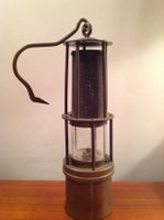 lampe de mineur / Grubenlampe Wilhelm Seippel Dortmund