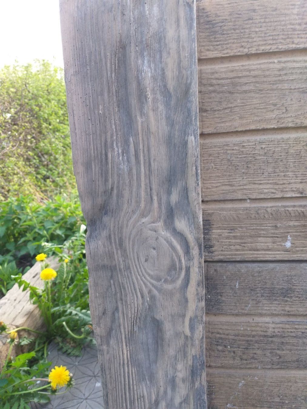 Vasi per fiori: Beton Hochbeet mit Holzstruktur – Nuovo (secondo la descrizione) da Herbetswil venduto da AHA-Garten 4