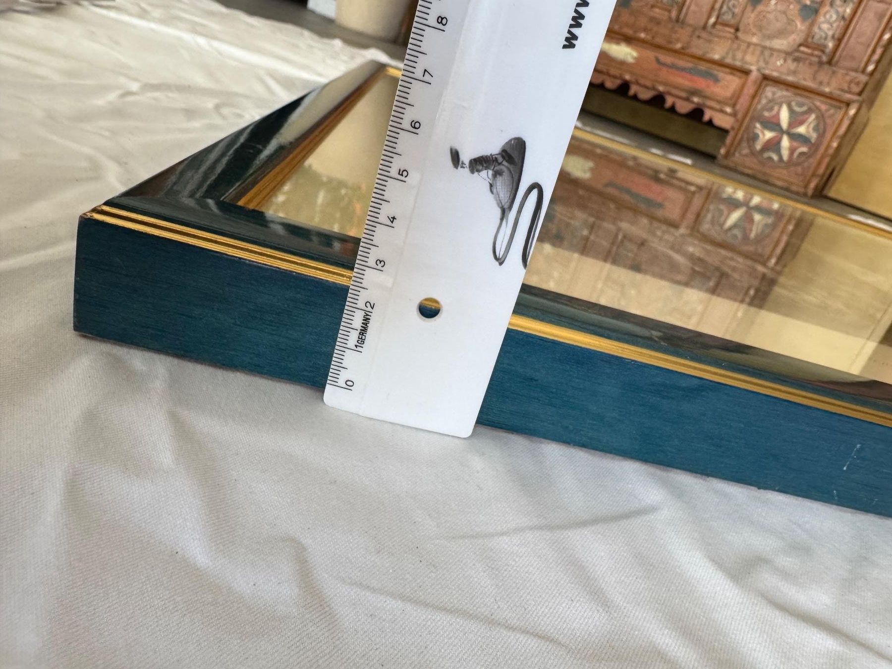 Foto & Immagini: Grosser gerahmter Kunstdruck - Pferd mit Jagdhunden – Usato da Lachen SZ venduto da rs_73 2
