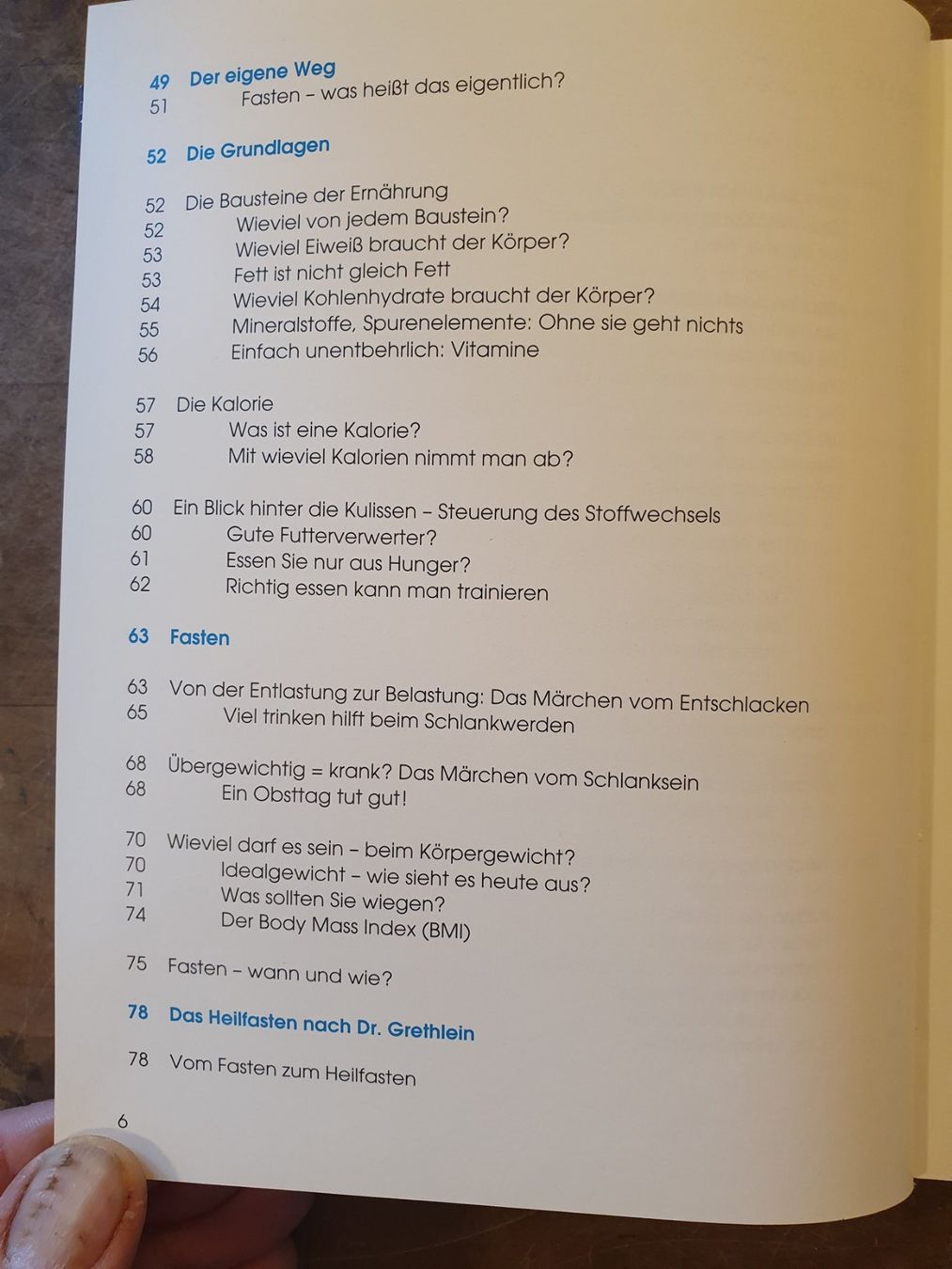 Libri: Heilfasten - Einklang von Körper und Seele - thomas Grethlei – Usato da Zürich venduto da loosebone 4