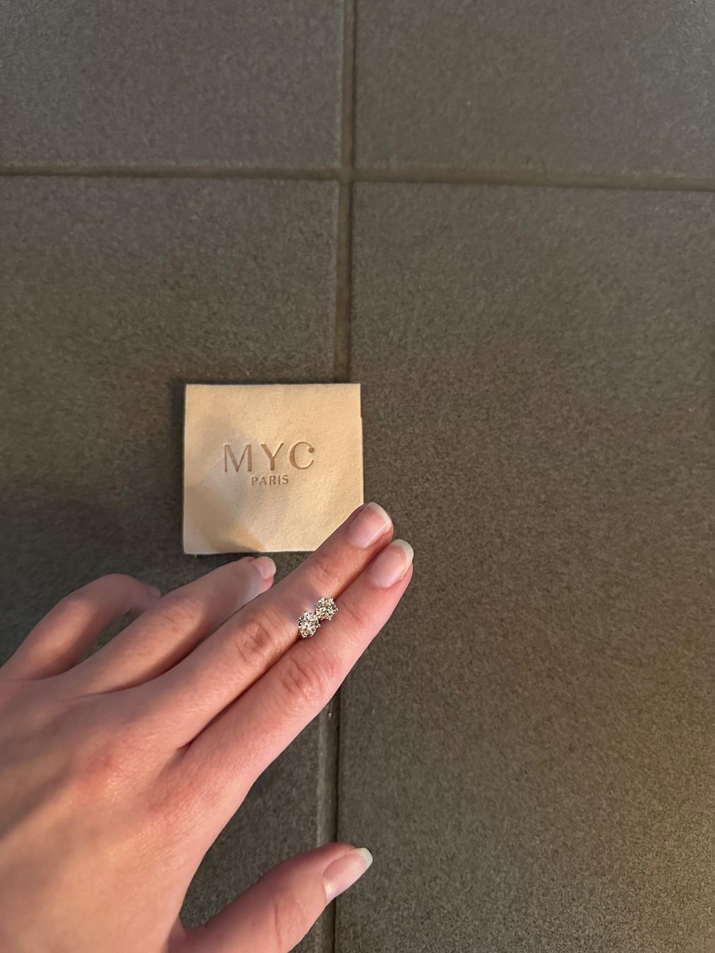 Orecchini pendenti & Orecchini a lobo: MYC-Paris Ohrstecker 925er Silber – Nuovo e nell'imballaggio originale da Riedt b. Erlen venduto da sina.aline