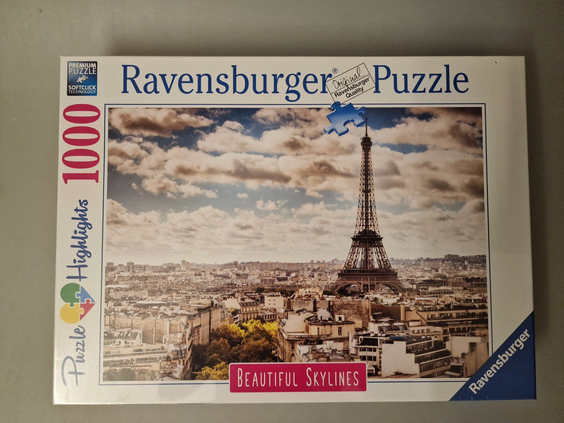 Puzzle: Ravensburger Puzzle - Paris, Eiffelturm - 1000 Teile – Nuovo e nell'imballaggio originale da Oberuzwil venduto da aseinkaufswelt