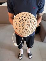 Handgemachte Tischlampe