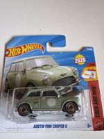 Hot Wheels Austin Mini Cooper S hellgrün neu 7/250