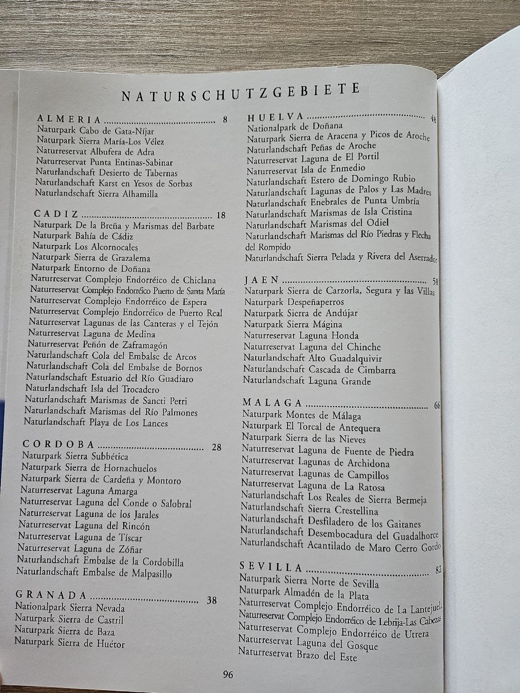 Libri: Andalusien Naturparks – Usato da Ebikon venduto da SecondChance_byM 3