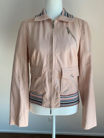 BYBLOS veste courte/bomber rose M