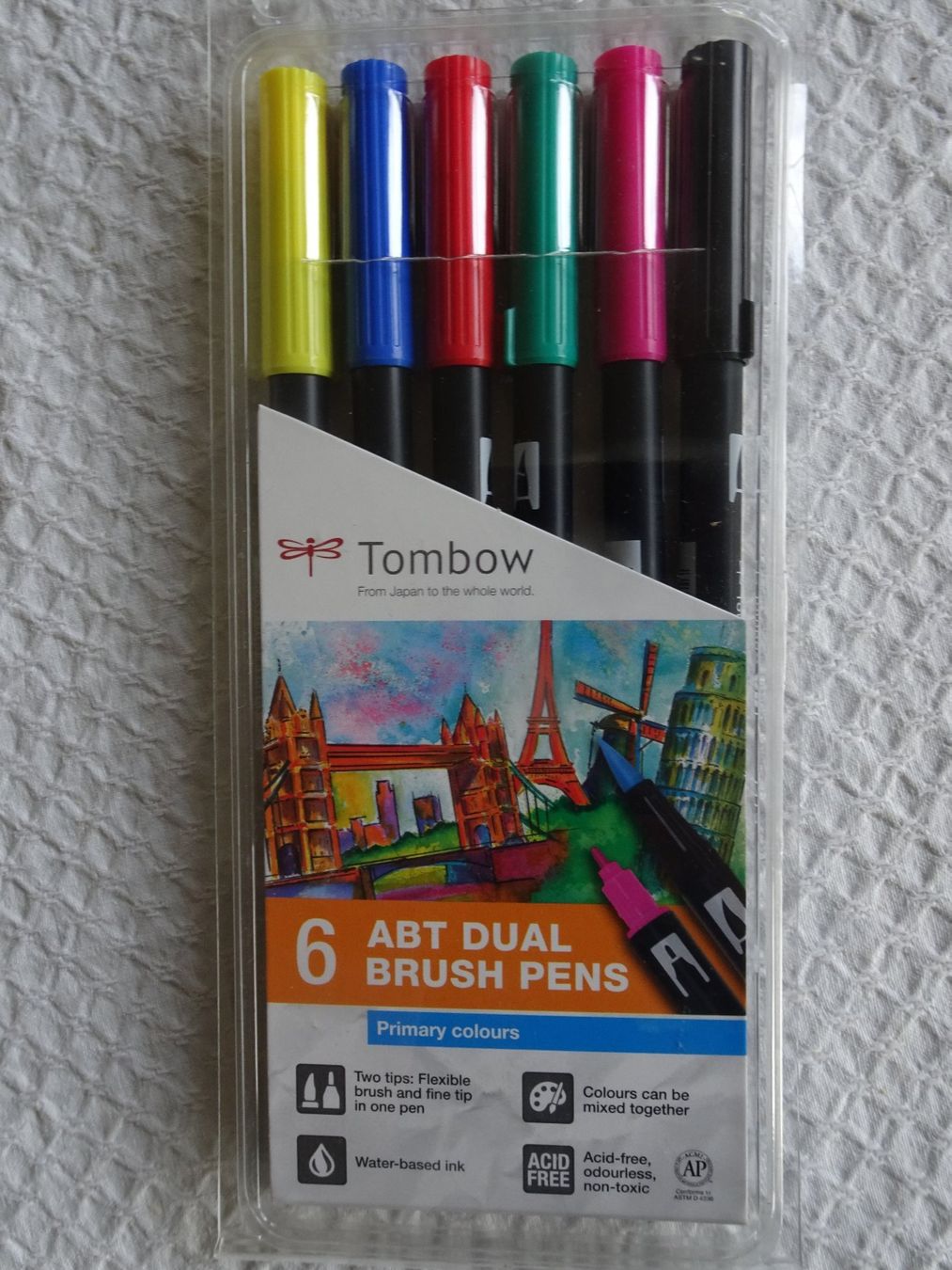 Penna & Evidenziatori: 6 ABT Dual Brush Pens – Nuovo e nell'imballaggio originale da männedorf venduto da purzelchen