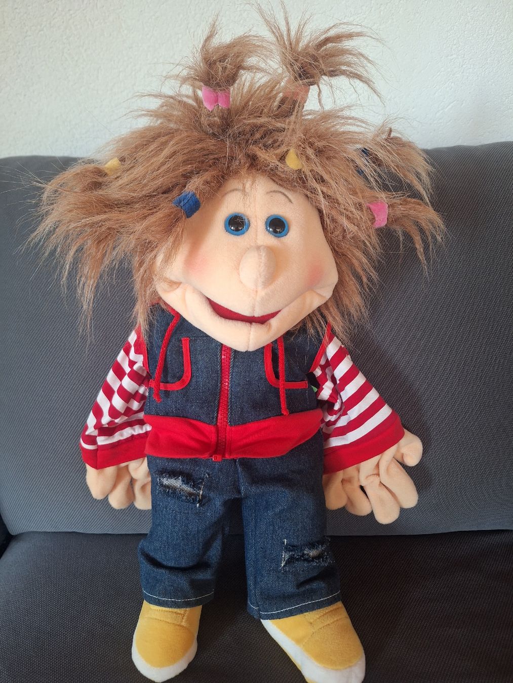 Bambole: Living Puppets Handpuppe Ronja – Usato da Bern venduto da zizzerzazzer 1