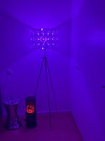 Lampe Design Chromé Pfister Meuble Led-Color télécommandé