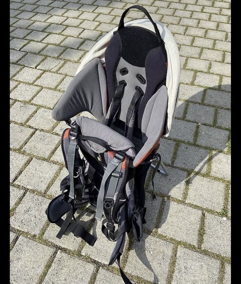 Jack Wolfskin Marsupi portabebè: Jack Wolfskin Kindertrage/Rückentrage – Usato da Dornach venduto da mir_7zsr