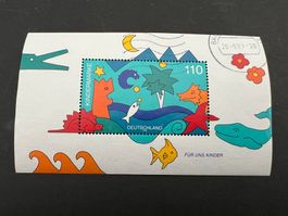 BRD Kindermarke Block1999  gest. (E1322)