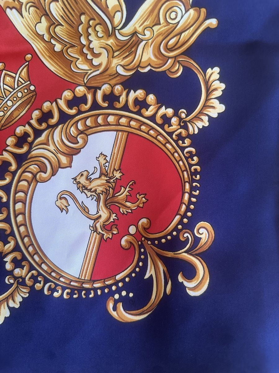 Foulard & Sciarpe: Reine Seide Seidentuch ca 90x90 – Nuovo (secondo la descrizione) da Herbriggen venduto da Sehrazade 3