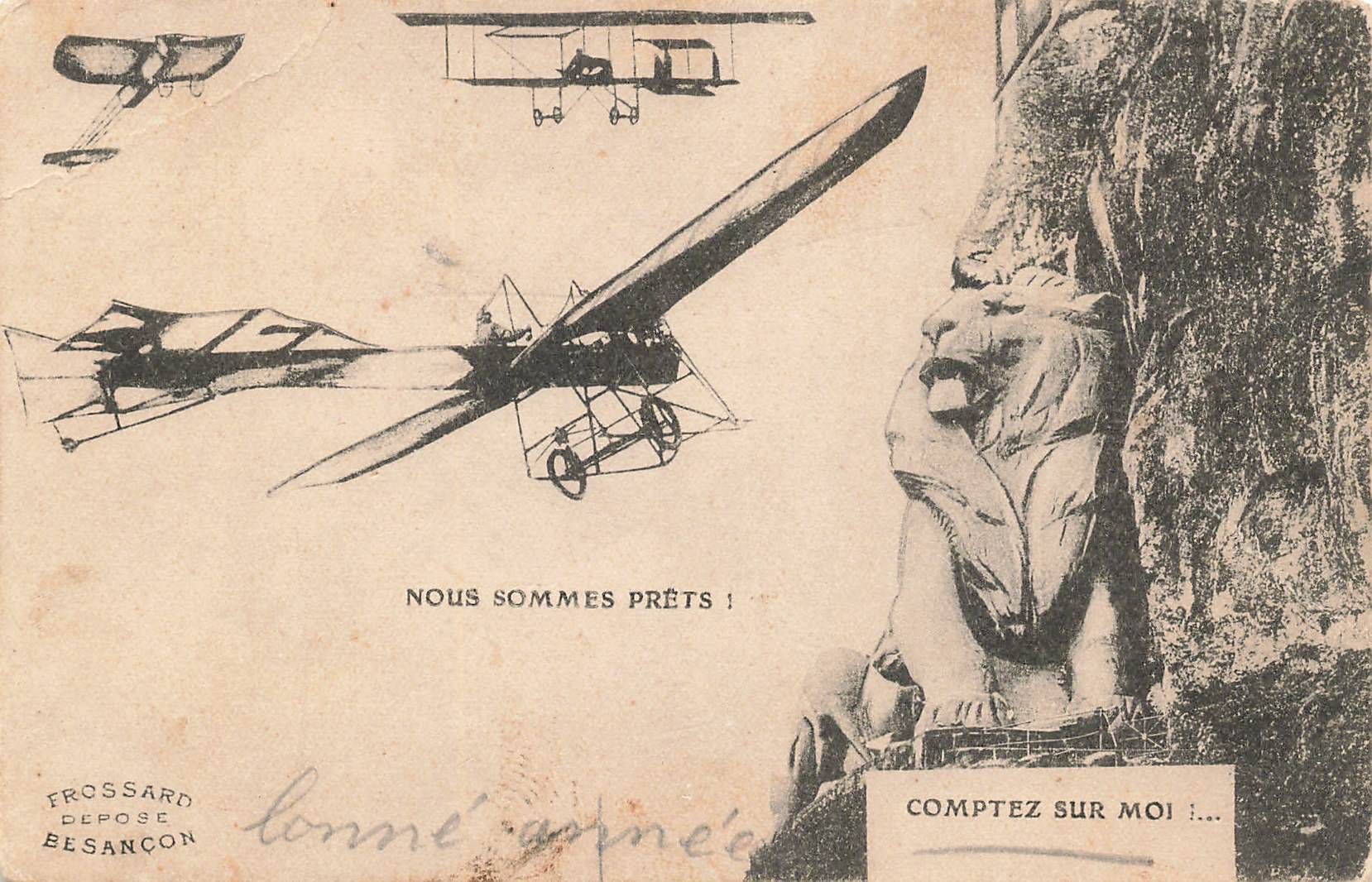 Cartoline postali: Historische Luftfahrt – Usato da Biasca venduto da Blenio71