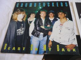 Rarität Vinyl Metal - Crumbsuckers - beast on my back - 1988