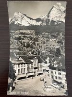 SCHWYZ mit Mythen, Hauptplatz, POSTAUTO AUTOMOBIL AG SCHWYZ