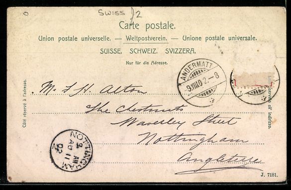 Cartoline postali: AK Goeschenen, Grosser Eisenbahntunnel – Usato da Berlin venduto da bartko-reher 1