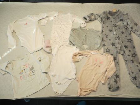 9 teiliges Kleiderpaket Gr. 86/92 für süsse Girls
