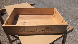 Original Weinkiste Sociando-Mallet, ideal für Deko!