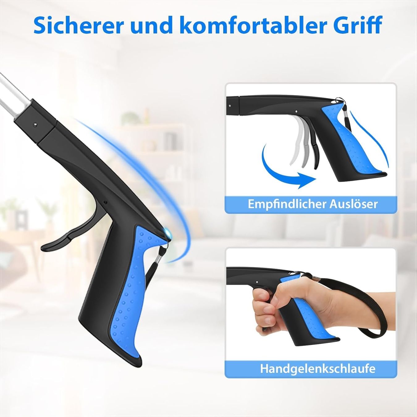 Pinze: Haushalts Greifarm Greifzange 91cm Opa Senioren Geschenk – Nuovo e nell'imballaggio originale da Hundwil venduto da pac_6jh8 3