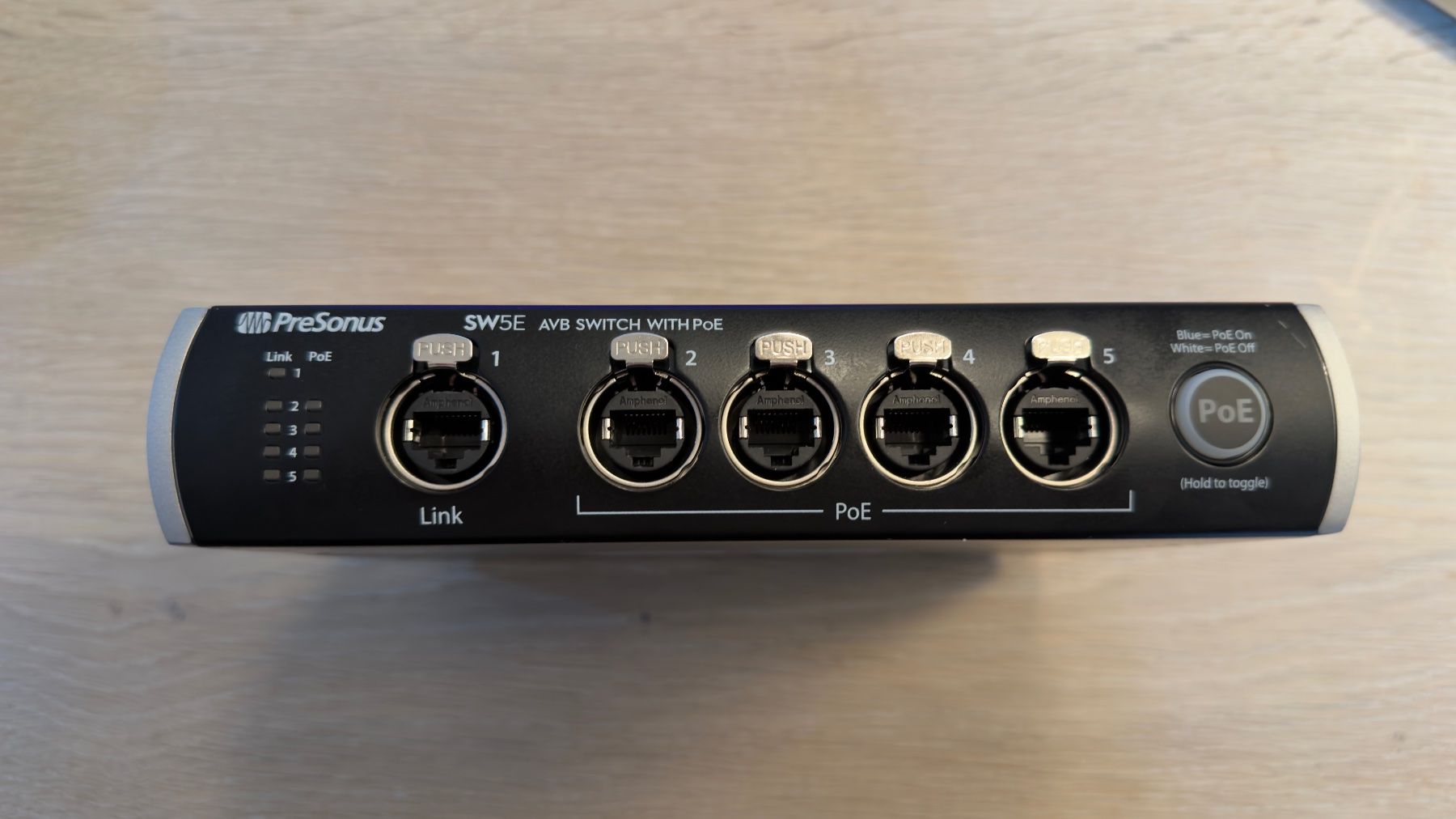Studioequipment: PreSonus SW5E AVB Switch – Gebraucht aus Münsingen von mic_t6ty 2
