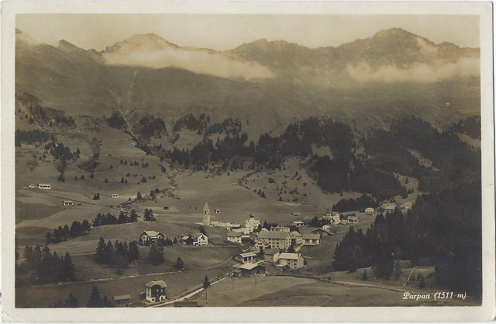 Cartoline postali: Parpan  (1511  m) – Usato da Bütschwil venduto da Jackson1A