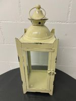 Metalllaterne gross Crème für Indoor/Outdoor/Neu/OVP