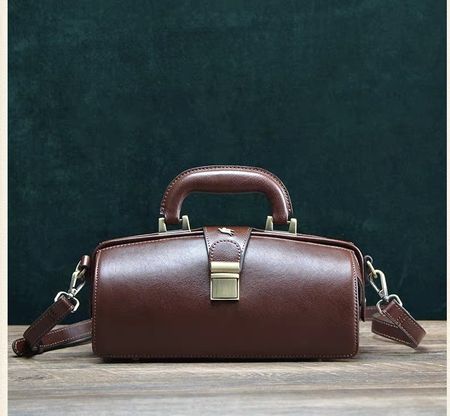 Echtleder Handtasche / Schultertasche – 27 × 13 × 11,