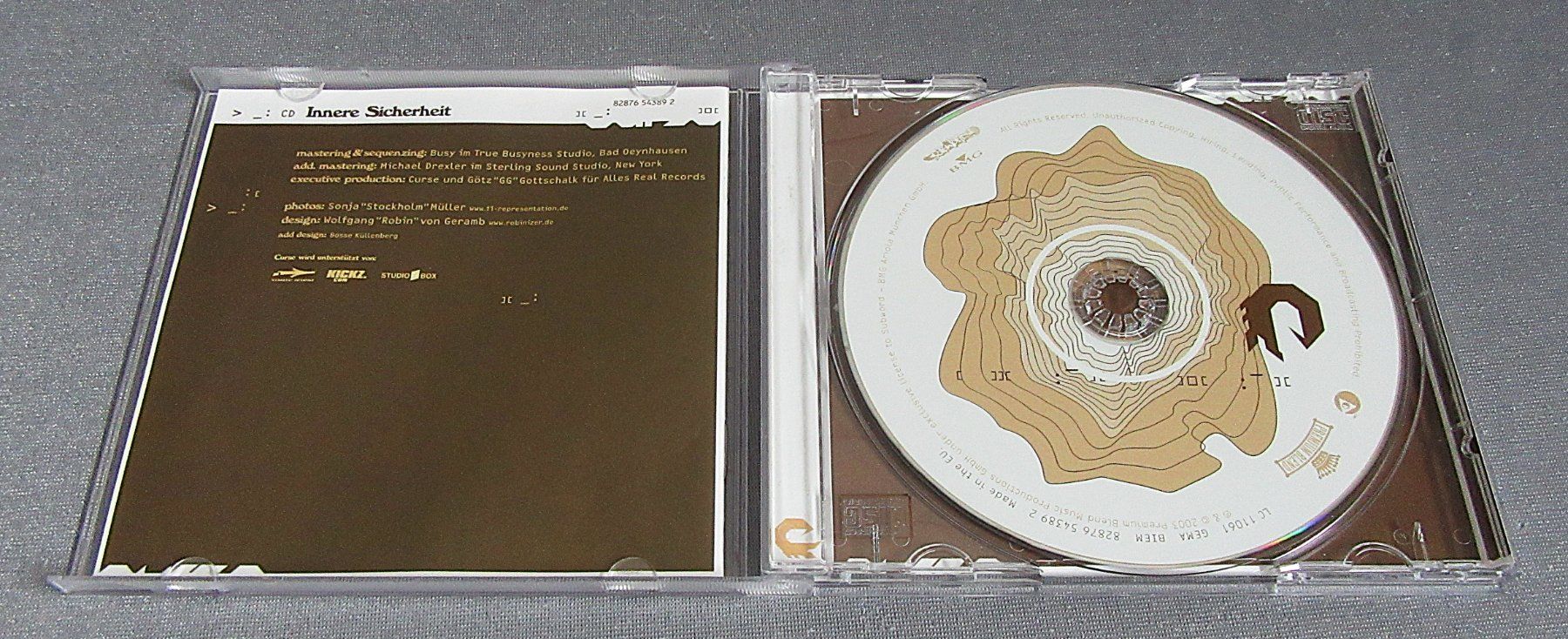CDs: CD - Curse - Innere Sicherheit – Gebraucht aus Auenstein von Padabimbim 3
