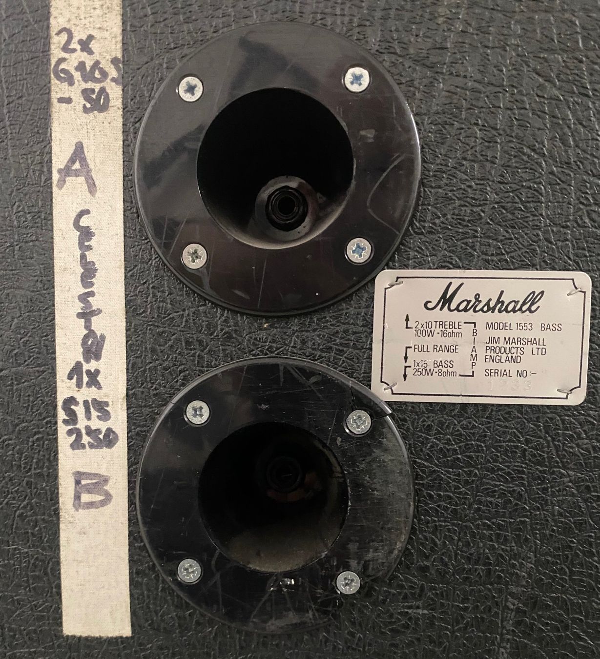 Lautsprecher: MARSHALL JCM 800 BASS SERIES – Gebraucht aus Dietikon von Ilsru 5