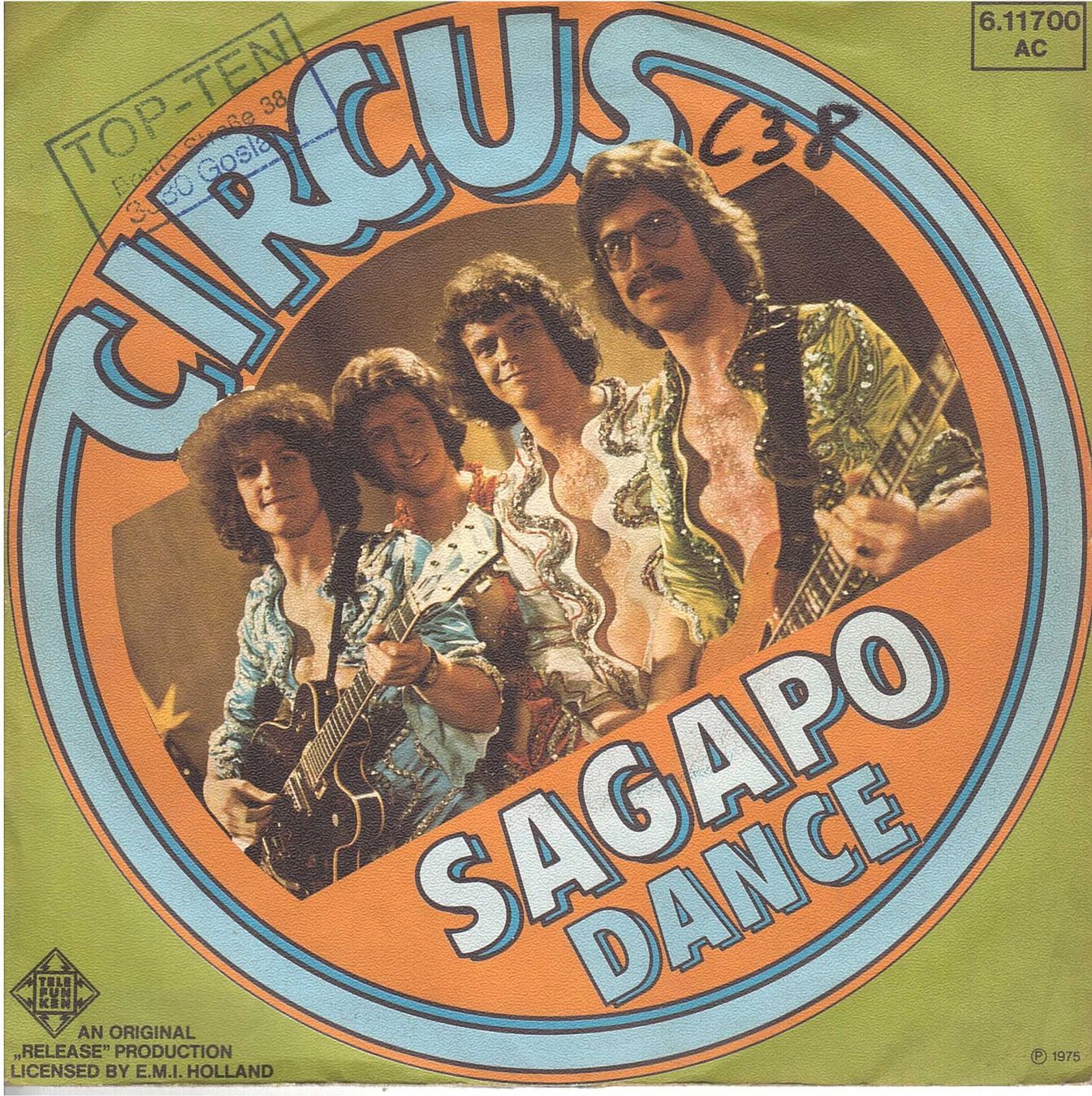 Dischi in vinile: VINYL 7  Circus-- Sagapo Dance – Usato da Oberwil (Dägerlen) venduto da thealbum