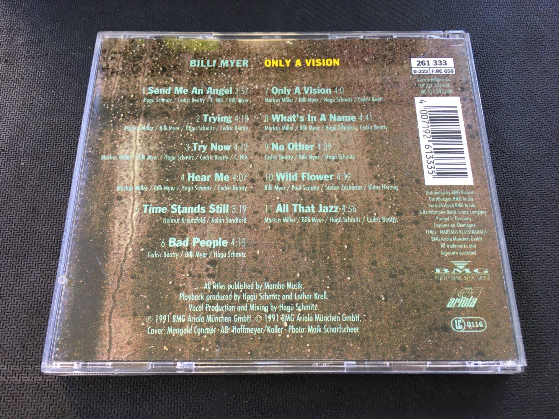 CDs: Billi Myer - Only a vision -CD- – D'occasion à St.Gallen par MedienJoe 2