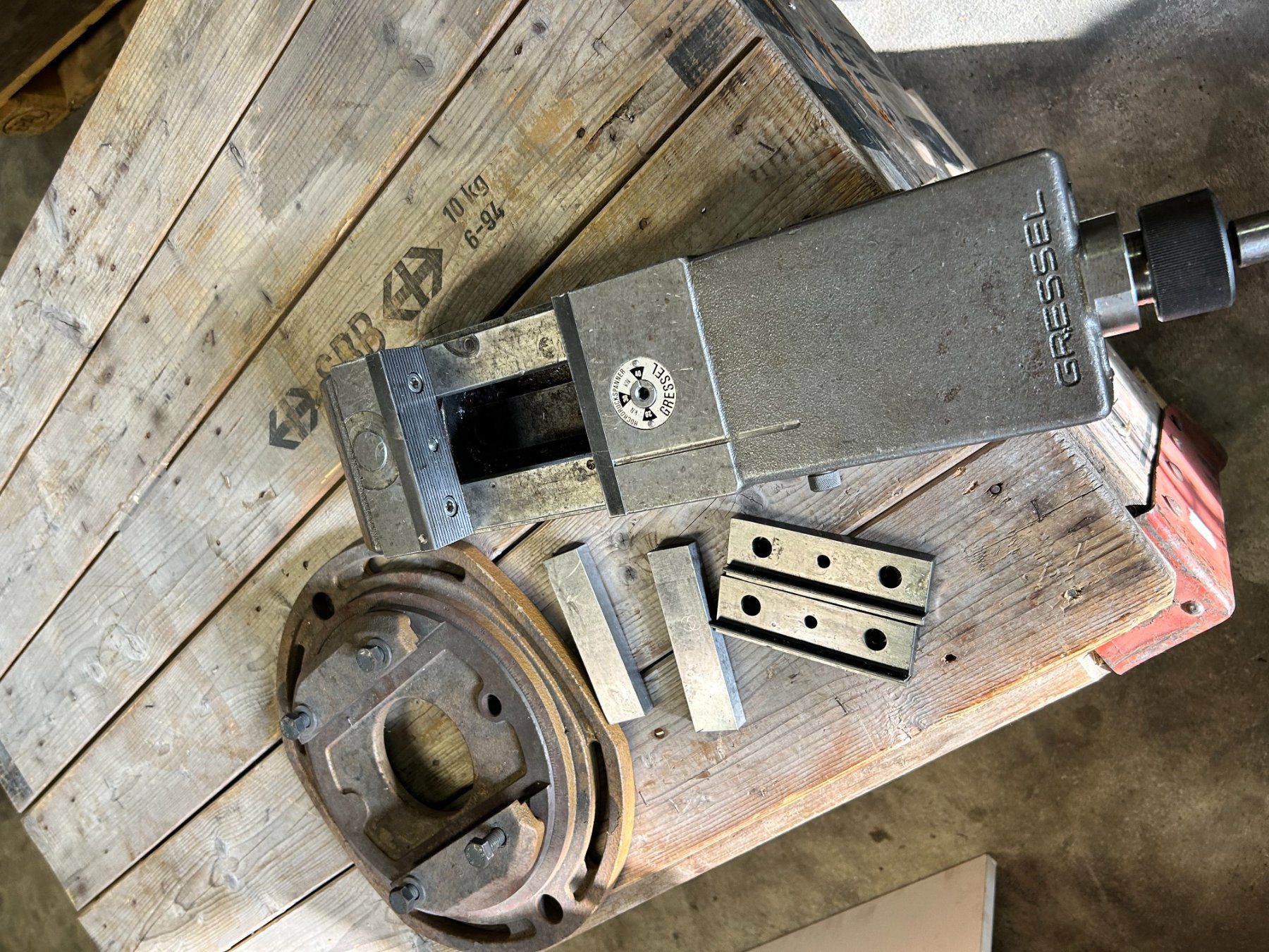 Tous les outils: Gressel 125 Schraubstock – D'occasion à Münchenstein par fransch 1