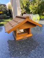 Vogelfutterhaus aus Holz zum Aufhängen ungebraucht
