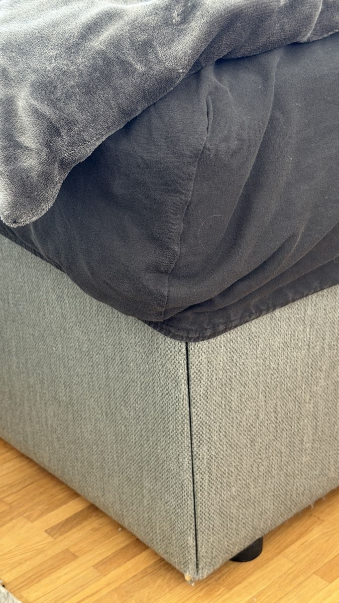 Letti: Boxspringbett grau guter Zustand – Usato da Zürich venduto da selina_fashion 4