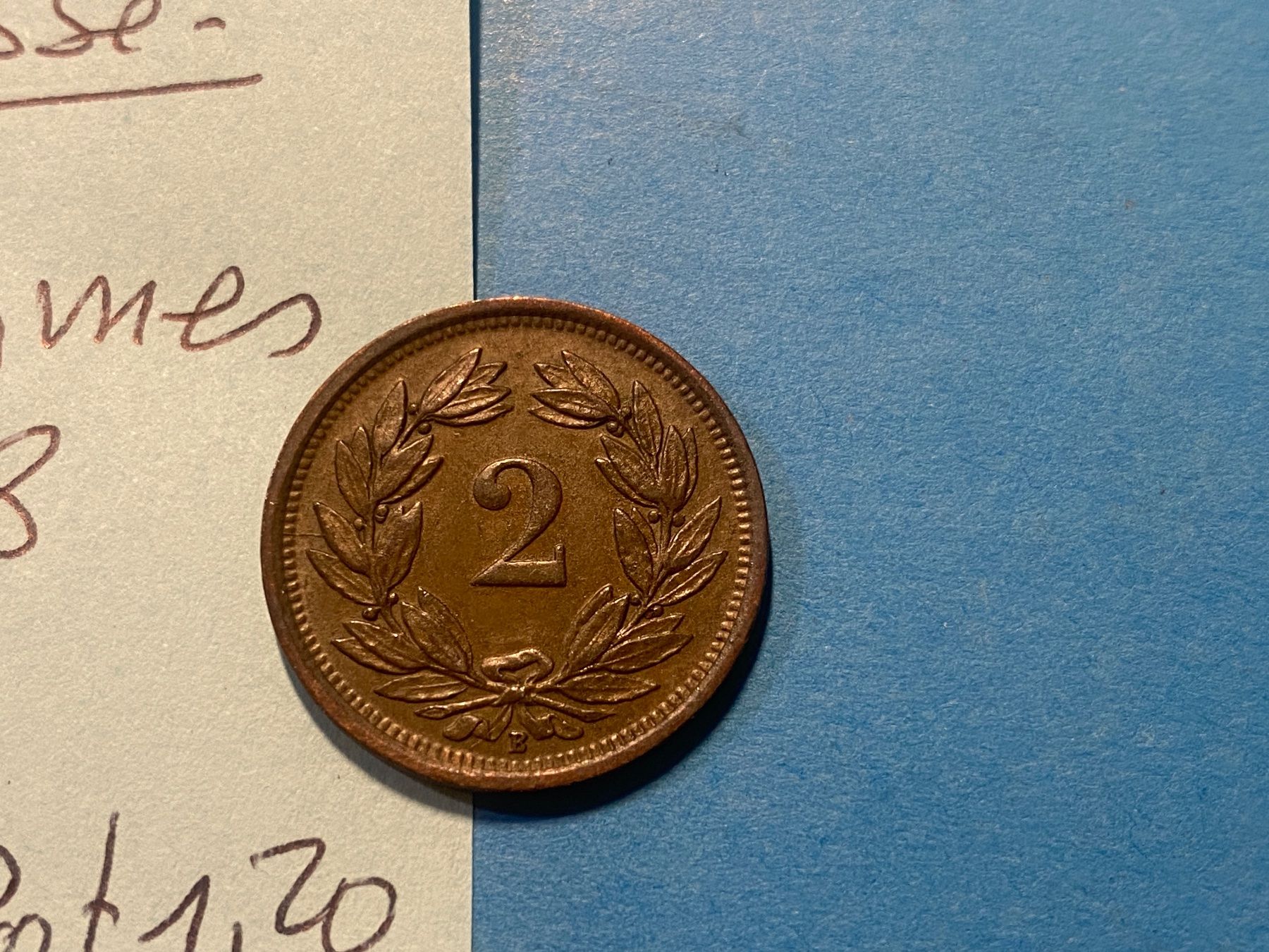 Tutti le monete: SUISSE : 2 CENTIMES 1938 – Usato da genève venduto da GEnumist 2