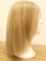Blonde Echthaarperücke, schulterlang, top Zustand!