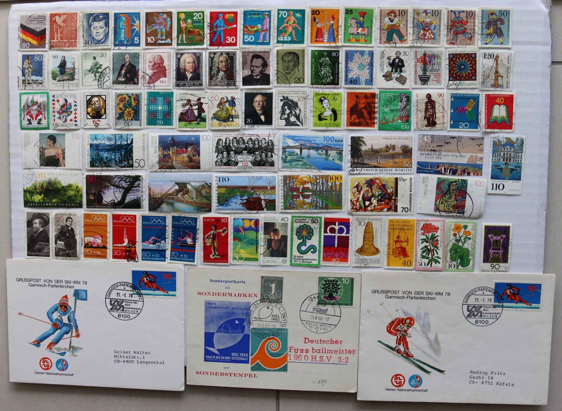 Tutti i francobolli: Briefmarken Deutschland – Usato da Oberentfelden venduto da lakipul 3