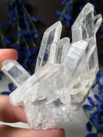 Kolumbianischer Lemurian-Quarz-Cluster