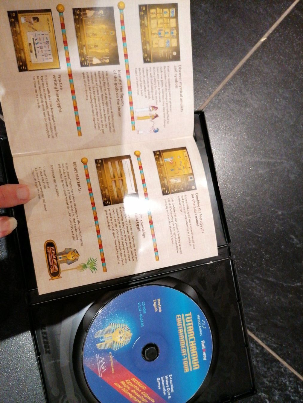 CD & DVD vierges: Tutanchamum Edutainment CD Rom – D'occasion à Büttikon AG par Amineah 2