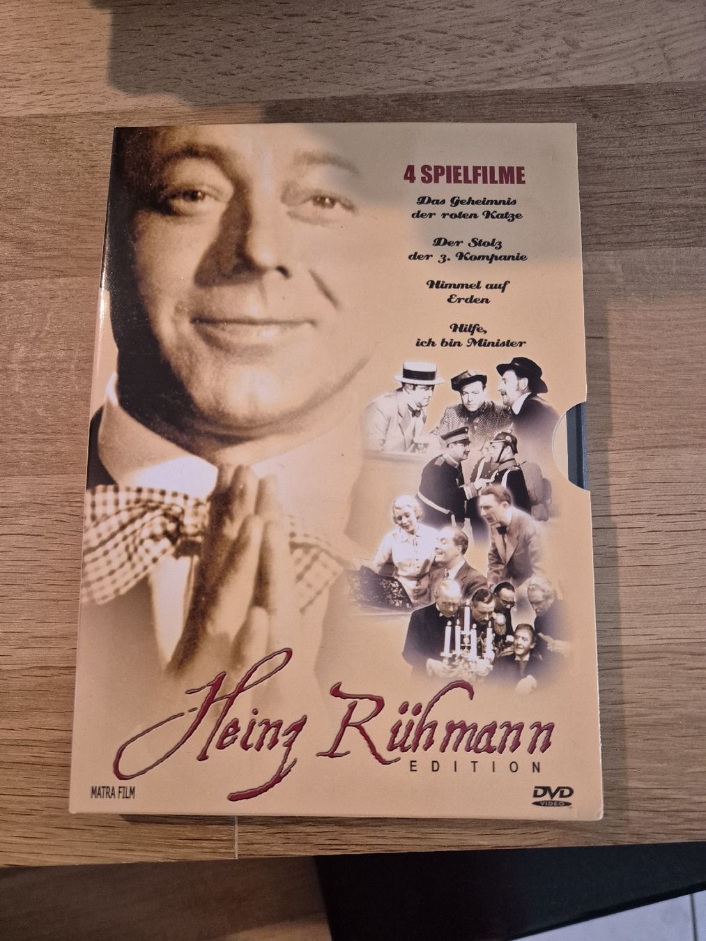 Tutti i DVDs: Heinz Rühmann Edition: 4 Spielfilme – Nuovo (secondo la descrizione) da Urtenen-Schönbühl venduto da Chaeppeler