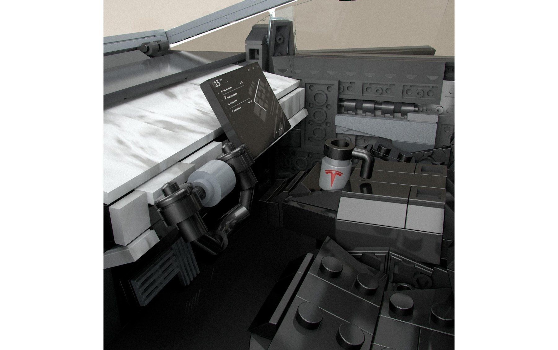 Mega Baukästen: Mega Tesla Cybertruck XXL Bausteine-Modell 48cm – Neu und originalverpackt aus Regensdorf von Beeker 3