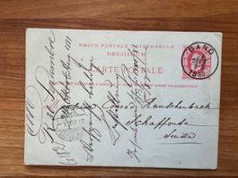 Postkarte 1880 Belgien  Vintage   (G1630)