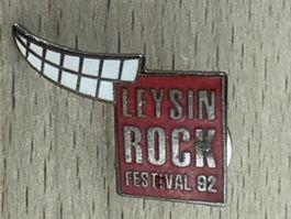 Pin  LEYSIN ROCK FESTIVAL 1992