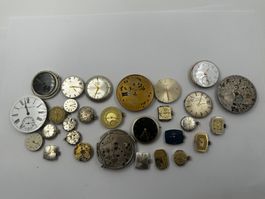 Uhr Werke Lot (Bucherer, Eterna, Certina, Dugena)