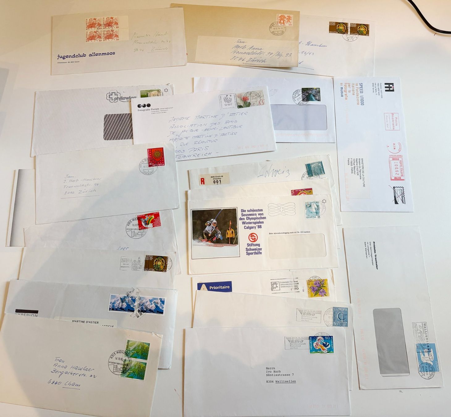 Tutti i francobolli: Briefmarke Helvetia LOT – Usato da Riva san vitale venduto da abd_p86k