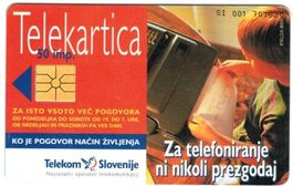 Telefonkarte Slowenien Chip-048 Mepa97