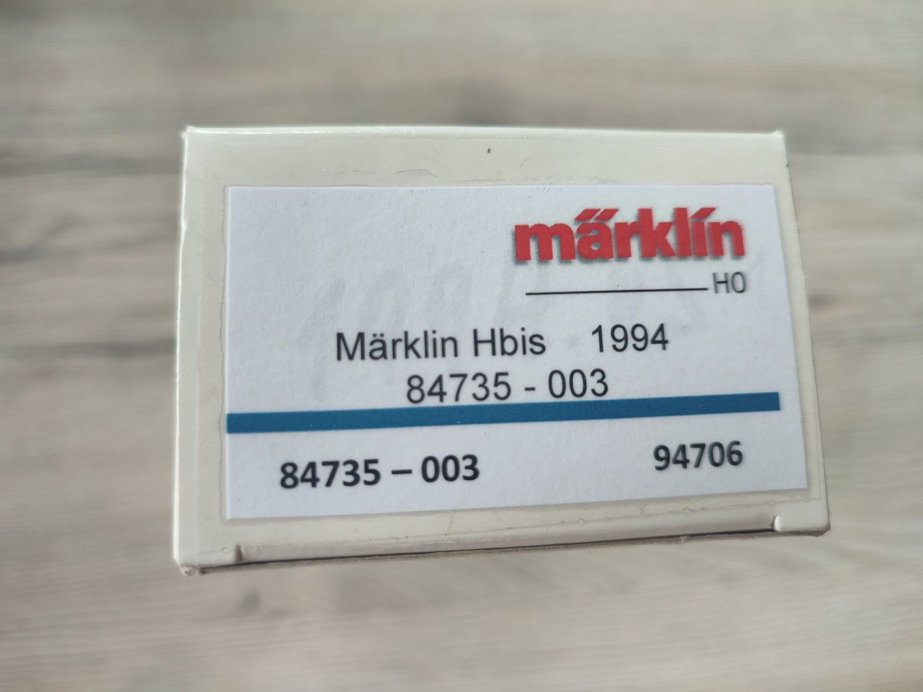Märklin Modellini di ferrovie: Märklin Hbis 1994 – Nuovo (secondo la descrizione) da Röschenz venduto da elefant91 4