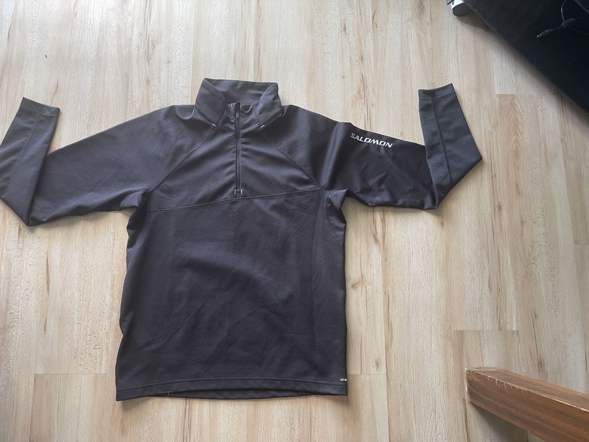Pulls & Sweat-shirts: Pull Salomon noir  M 100% polyester comme neuf homme  – Neuf (Voir description) à Kloten par Vermicelles