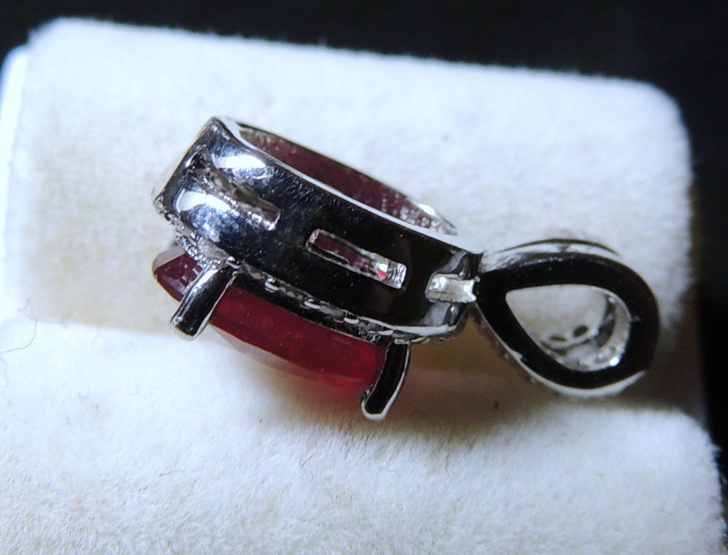 Anhänger: Silber 925 Rubin Anhänger – Neu und originalverpackt aus Waldenburg von schaller707 4